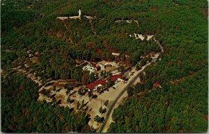 Vtg Eureka Springs Arkansas AR Aerial View Elna M Smith Foundation Postcard