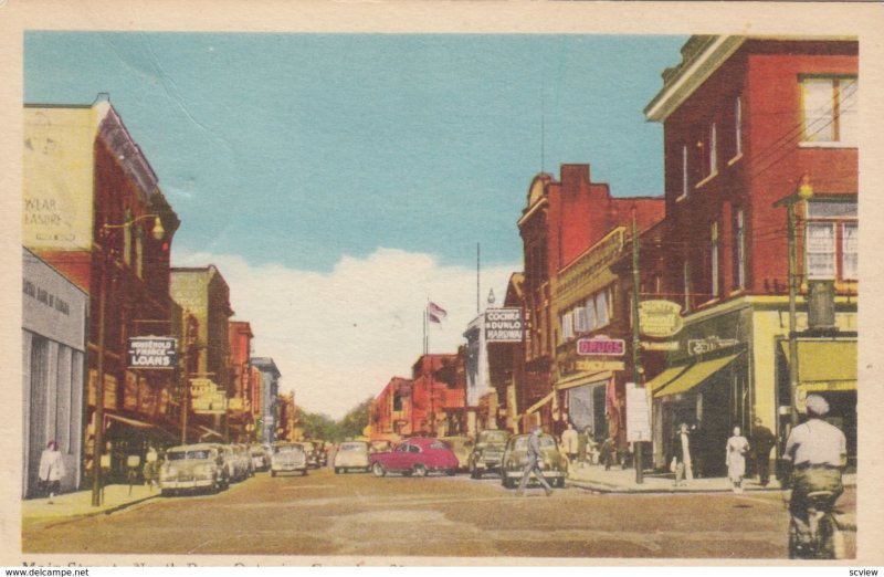 NORTH BAY , Ontario , Canada , 1930s ; Main Street