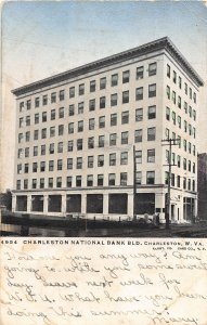 H80/ Charleston West Virginia Postcard c1910 National Bank Building  31