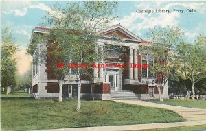 OK, Percy, Oklahoma, Carnegie Library Building, Exterior View, Teich No AC-3214