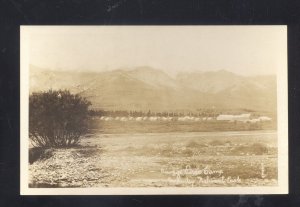 RPPC MCKINLEY NATIONAL PARK ALASKA SAVAGE RIVER CAMP REAL PHOTO POSTCARD