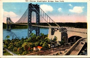 New York City George Washington Bridge 1936