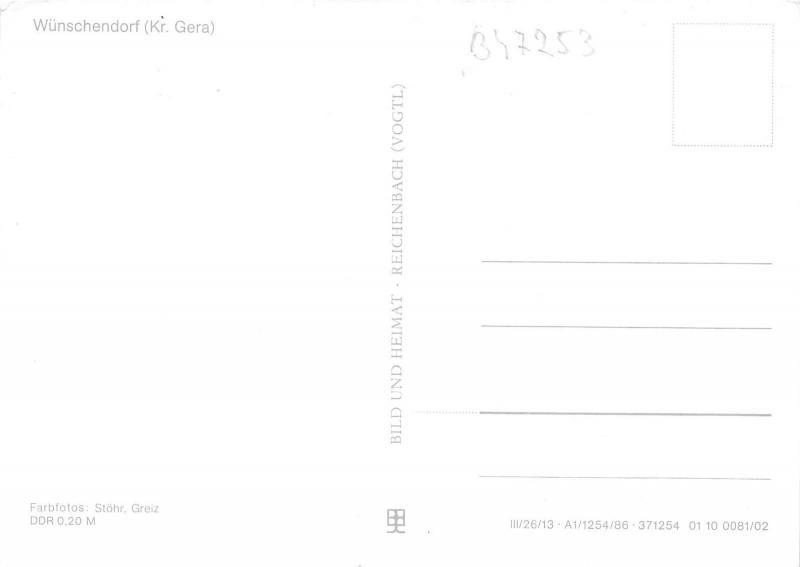B47253 Wunschendorf Gera  germany