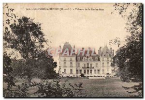 Old Postcard Chevire Red Chateau de la Roche Hue