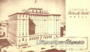 The Olympic - Seattle, Washington WA Postcard