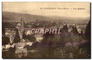 Giromagny - Vue Generale - Old Postcard