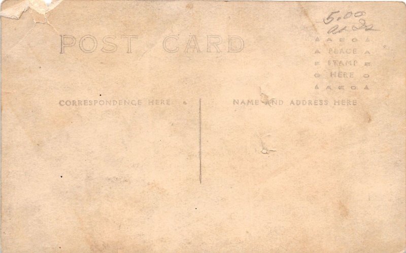 J64/ Interesting RPPC Postcard c1910 Men Smoking Cigarette Drinking Beer 286