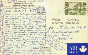 Canada Panning For Gold Edmonton Alberta Canada 06.49