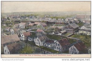 Connecticut Danielson Birds Eye View Looking South From School House 1907