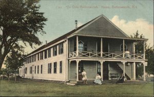 Buttonwoods Rhode Island RI Ye Olde Buttonwoods House Hotel c1910 Postcard