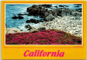 Postcard - Coastline - California