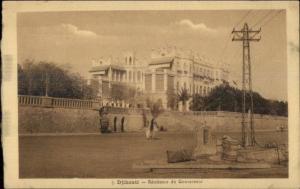 Djibouti East Africa c1910 Postcard GOVERNOR RESIDENCE