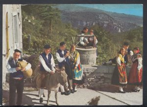 Croatia Postcard - Istarski Folklor - Jugoslavija   T8473