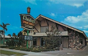 Anaheim California Entrance Chalet Steak Pancake House Postcard McGrew 8923