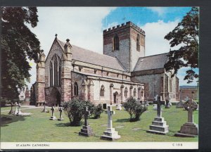 Wales Postcard - St Asaph Cathedral, Denbighshire   T6501