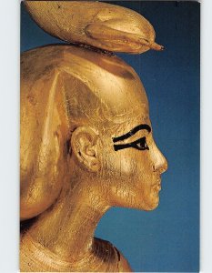 Postcard The Goddess Selket (detail), Egyptian Museum, Cairo, Egypt