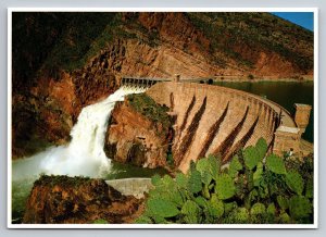 Roosevelt Dam Roosevelt Arizona Vintage Unposted Postcard