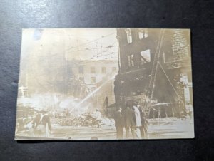 Mint USA RPPC Postcard San Francisco Earthquake and Fire