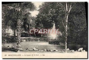 Old Postcard Montpellier Square Station