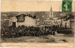 CPA FONTENOY-sur-MOSELLE - Env. de TOUL - Les Soldats Allemands (483507)