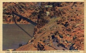 Kaibab Suspension Bridge - Grand Canyon National Park, Arizona AZ