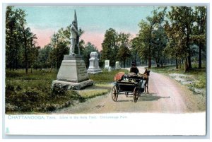 c1905 Scene Kelly Field Chickamauga Park Chattanooga Tennessee Unposted Postcard