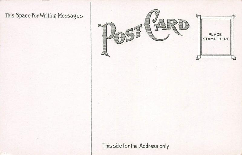Post Office, Atlantic City, New Jersey, Early Postcard, Unused