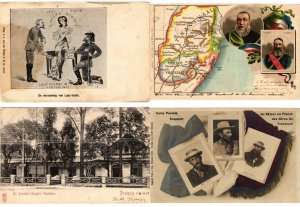 BOER WAR, South Africa, Paul Kruger 33 Vintage Postcards Mostly pre-1910 (L6174) 