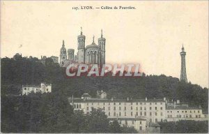 Postcard Old Lyon Fourviere Hill