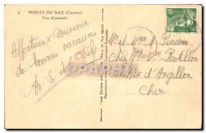 Postcard Old Raz Finistere Overview