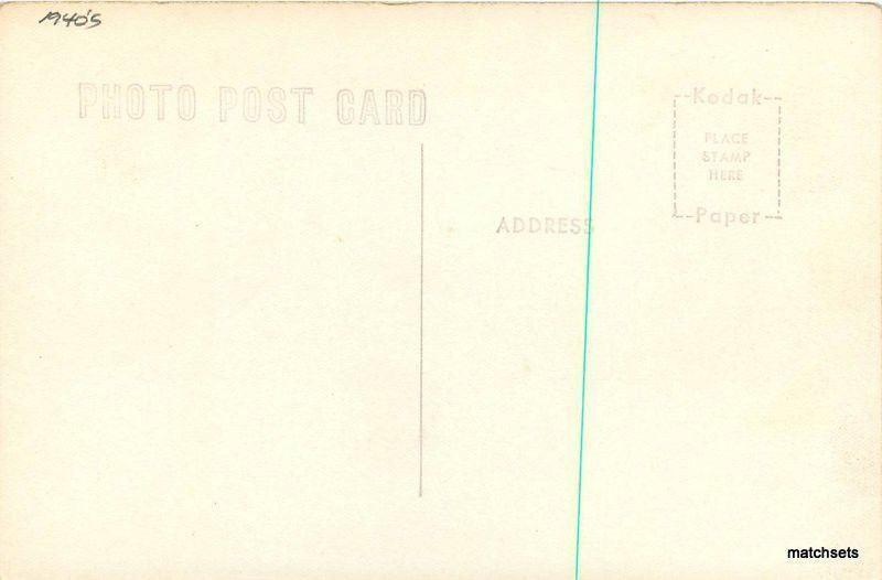 1940s Trail Ridge Museum Post Office ESTES PARK RPPC Real Photo Sanborn 5623