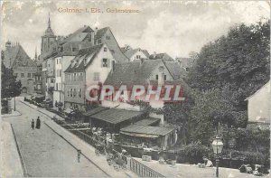 Old Postcard Colmar Els Gerberstrasse