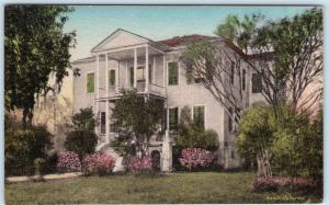 BEAUFORT, South Carolina  SC   Hand colored  ONTHANK HOME  1947   Postcard