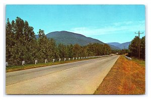 Scenic View Along Onteora Trail Catskill Mountains New York Postcard