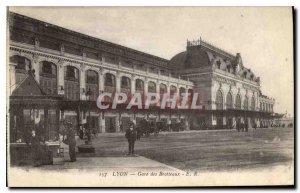 Postcard Old Lyon Station Brotteaux