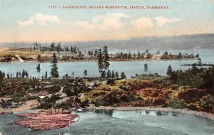 SEATTLE, WA Washington    LAURELHURST on LAKE WASHINGTON    c1910's Postcard