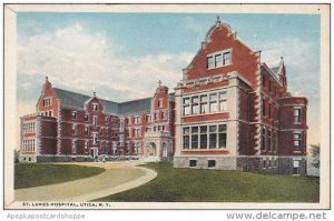 New York Utica Saint Lukes Hospital 1918