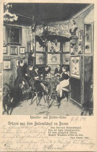 Italy South Tyrol Bolzano Batzenhäusl in Bozen artists and poets meeting place