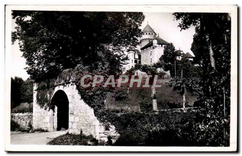 Postcard Modern Surroundings Annecy The castle of Montrottier