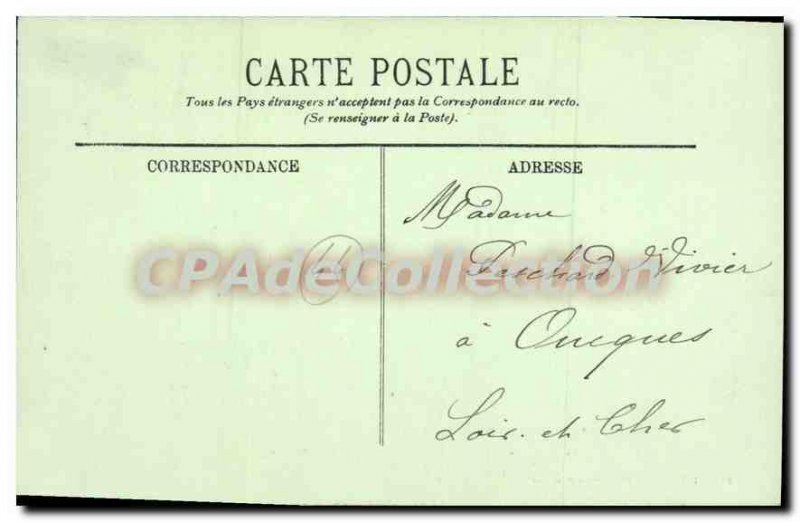 Postcard Old Guerande Place St Michel