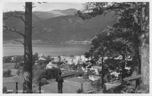 Andalsnes Norway Scenic View Real Photo Vintage Postcard JF685949