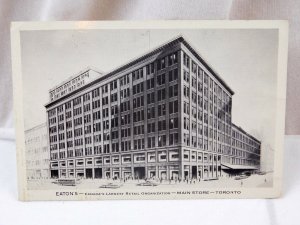 Vintage Eaton's Main Downtown Store in Toronto, Canada Postcard P27