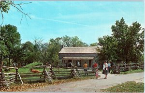 The Rutledge Tavern New Salem State Park Illinois Postcard