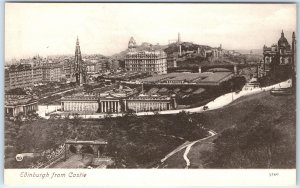 c1910s Edinburgh, Scotland From Castle Scott Monument National Gallery A340