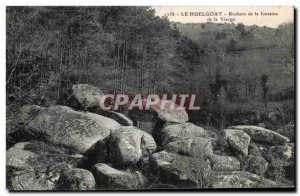 Old Postcard The Huelgoat Rocks Fountain of the Virgin