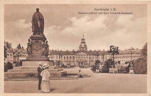 B38861 Karlsruhe I B Karl Friedrich Denkmal   germany