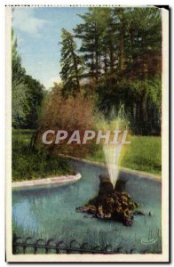 Old Postcard Montelimar A Corner Park