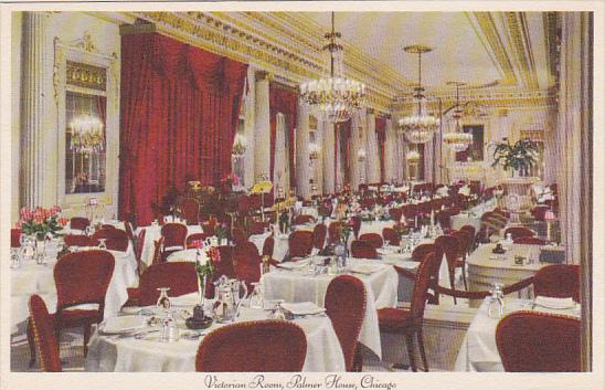 Illinois Chicago Victorian Room Palmer House