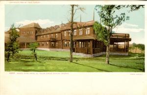 AZ - Grand Canyon National Park. Hotel El Tovar, North Wing (Fred Harvey)