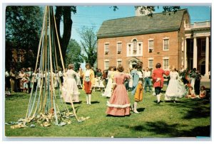 c1950's Delaware Old State House Celebrating Party Dover Days Vintage Postcard 